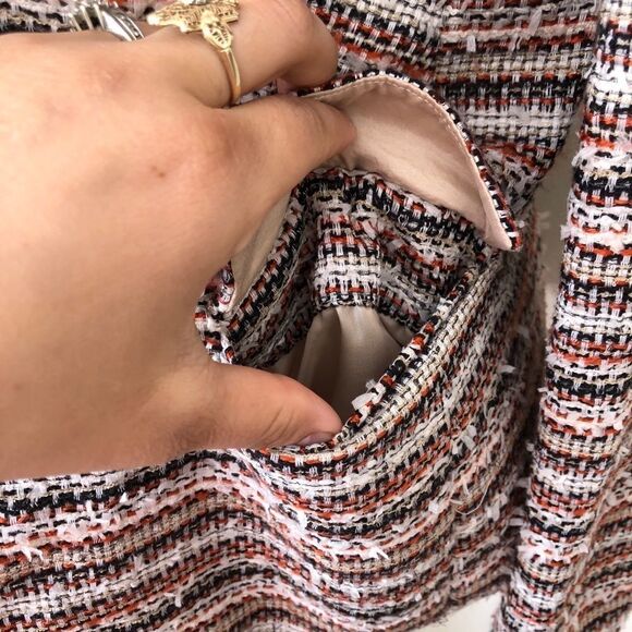 Madewell Crossweave Tweed Blazer Textured NWOT size 6 style 87294 - Picture 5 of 8